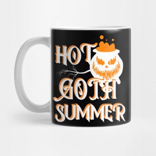 Hot Goth Summer -Horror Smiling Pumpkin Mug